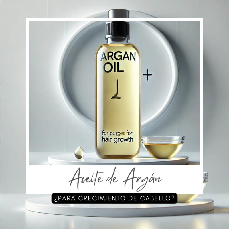 Aceite de argán para crecimiento de cabello