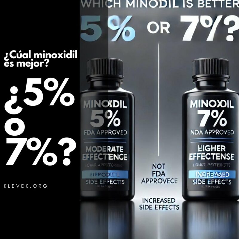 Cuál minoxidil es mejor 5% o 7%